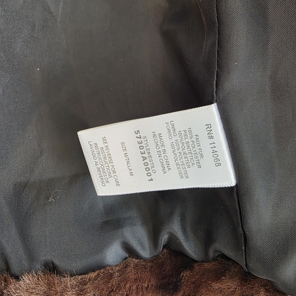 Madison & Berkeley Brown Leopard Print Faux Fur Jacket - Picture 8 of 13